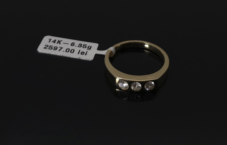 Bijuterii Aur Dama - Inel Aur Galben 14k