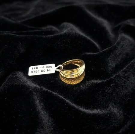 Bijuterii Aur Dama - Inel Aur Galben 14k