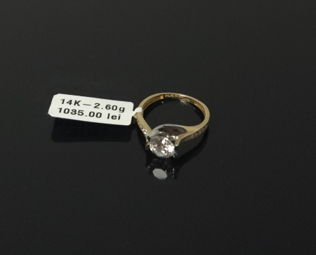 Bijuterii Aur Dama - Inel Aur Galben 14k