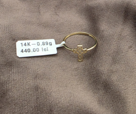 Bijuterii Aur Dama - Inel Aur Galben 14k