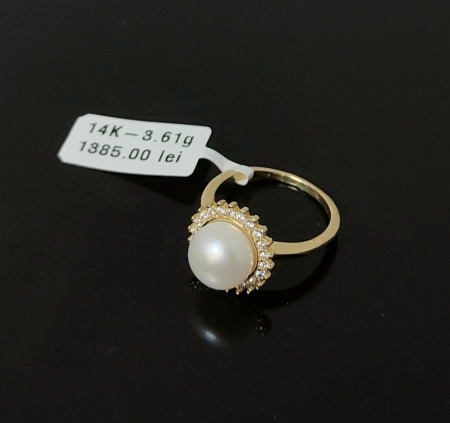 Bijuterii Aur Dama - Inel Aur Galben 14k