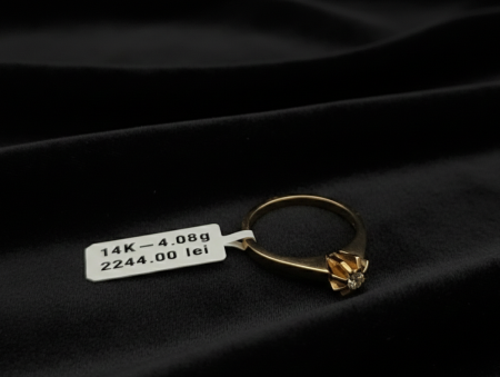 Bijuterii Aur Dama - Inel Aur Galben 14k