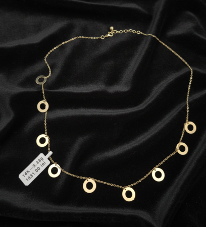 Bijuterii Aur Dama - Lant aur galben 14k