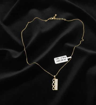 Bijuterii Aur Dama - Lant aur galben 14k