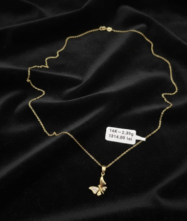 Bijuterii Aur Dama - Lant Aur Galben 14k