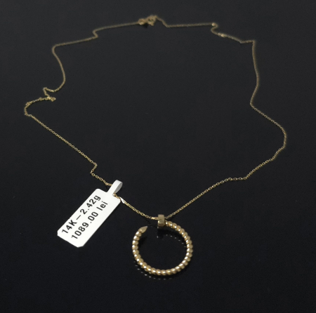 Coliere - Lant Aur Galben 14k