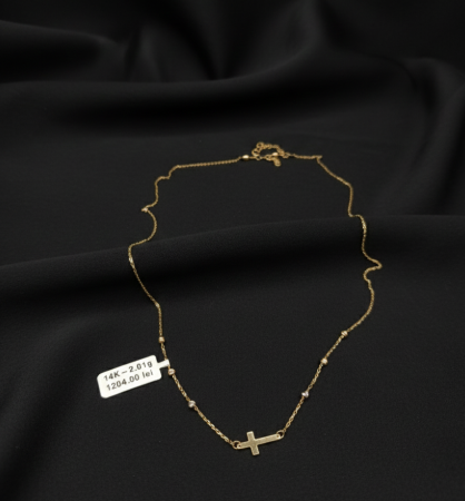 Bijuterii Aur Dama - Lant Aur Galben 14k