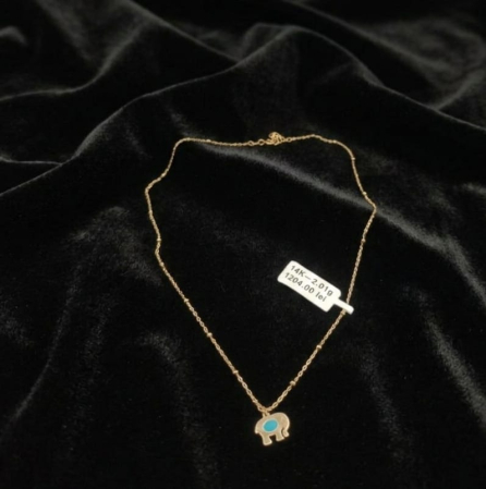 Bijuterii Aur Dama - Lant aur galben 14k