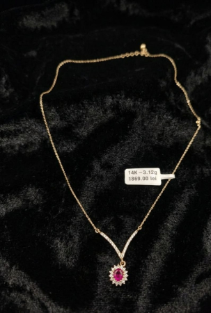 Coliere - Lant aur galben 14k