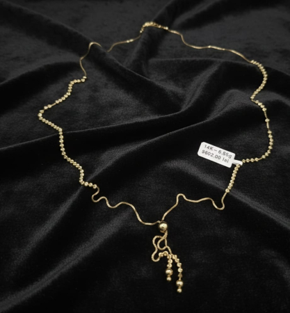 Bijuterii Aur Dama - Lant aur galben 14k