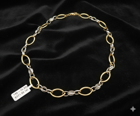 Bijuterii Aur Dama - Lant Aur Galben 14k