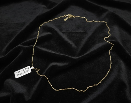 Coliere - Lant aur galben 14k