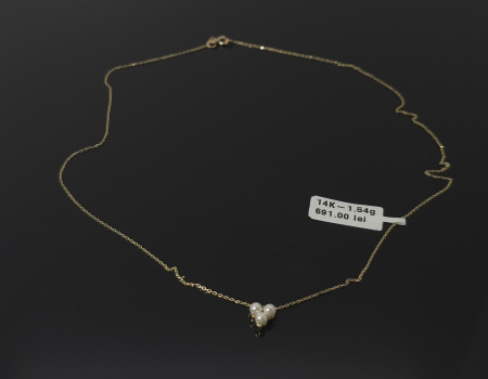 Coliere - Lant aur galben 14k