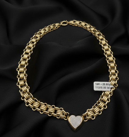 Bijuterii Aur Dama - Lant Aur Galben 14k