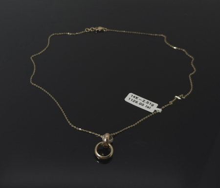 Coliere - Lant aur galben 14k