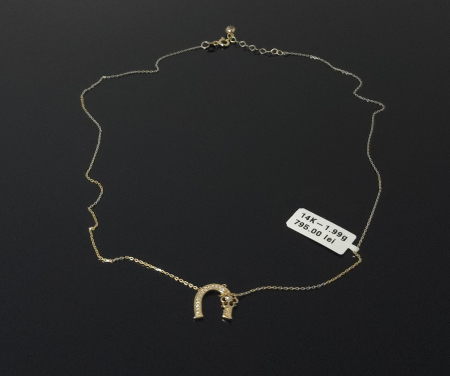 Coliere - Lant aur galben 14k
