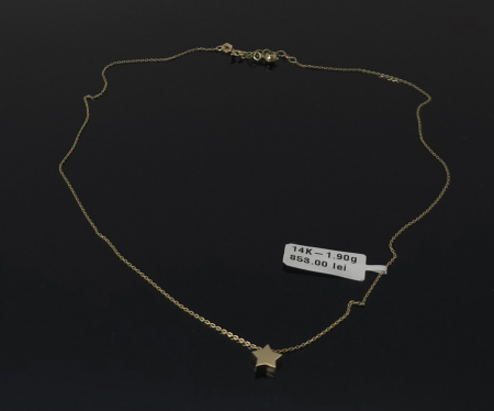 Coliere - Lant Aur Galben 14k