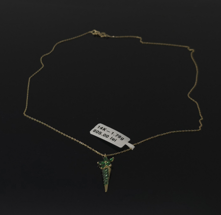 Coliere - Lant aur galben 14k