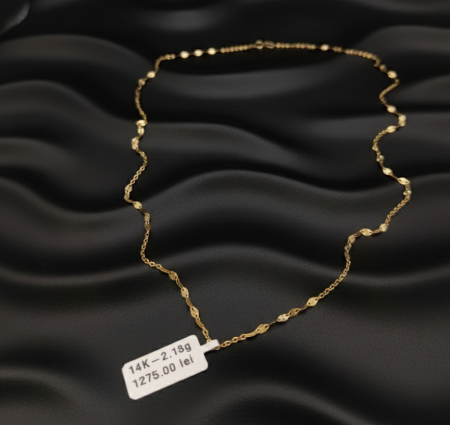 Bijuterii Aur Dama - Lant Aur Galben 14k