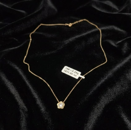 Coliere - Lant aur galben 14k