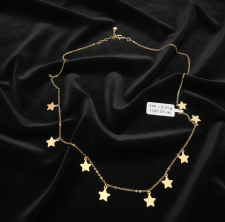 Bijuterii Aur Dama - Lant Aur Galben 14k