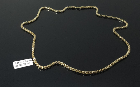 Bijuterii Aur Barbat - Lant Aur Galben 14k