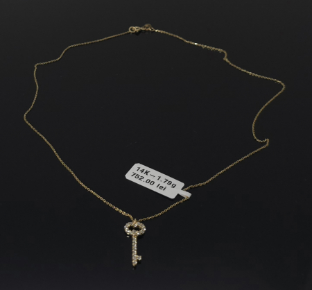 Coliere - Lant aur galben 14k