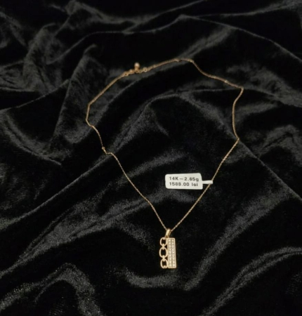 Coliere - Lant aur galben 14k