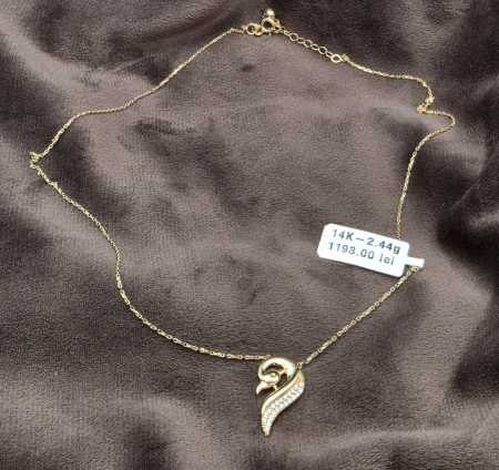 Bijuterii Aur Dama - Lant Aur Galben 14k