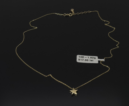 Coliere - Lant aur galben 14k
