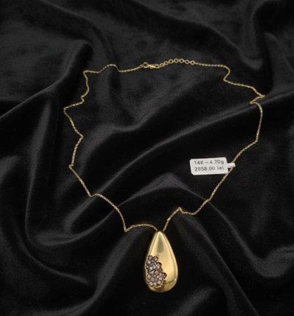 Bijuterii Aur Dama - Lant aur galben 14k