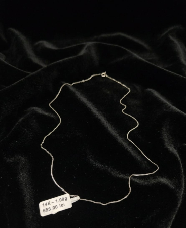 Coliere - Lant aur Alb 14k