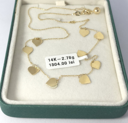 Coliere - Lant Aur Galben 14k