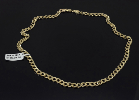 Bijuterii Aur Barbat - Lant aur galben 14k