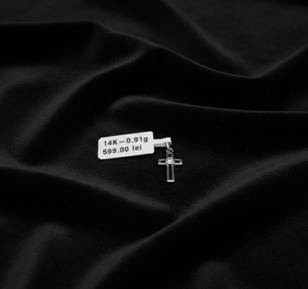 Pandantive - Pandantiv aur alb 14k