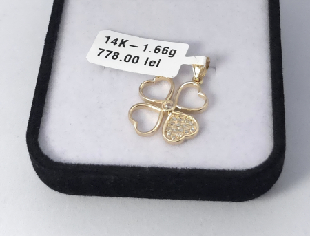 Pandantiv aur galben 14k [1]