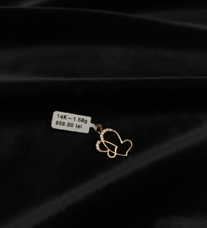 Bijuterii Aur Dama - Pandantiv aur galben 14k