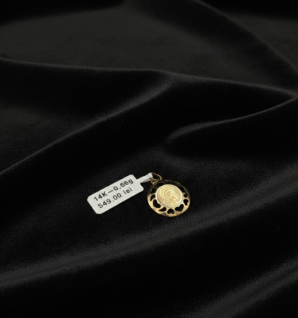 Pandantive - Pandantiv aur galben 14k