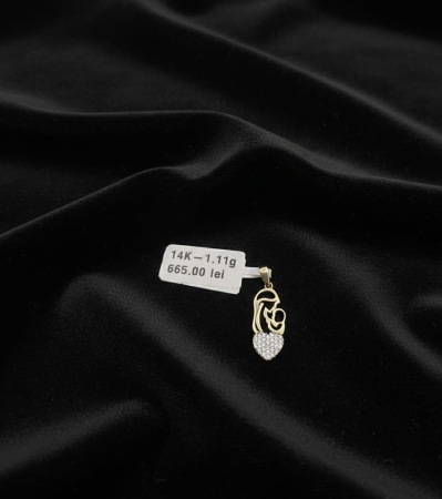 Pandantive - Pandantiv aur galben 14k