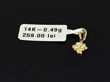 Bijuterii Aur Dama - Pandantiv aur galben 14k