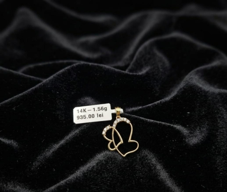 Bijuterii Aur Dama - Pandantiv aur galben 14k