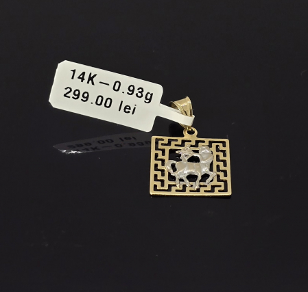 Bijuterii Aur Dama - Pandantiv aur galben 14k