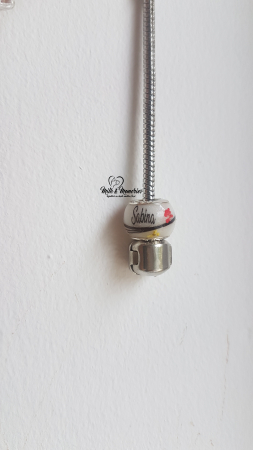 Charm tip Pandora ce contine lapte matern si baza din argint 925 [2]