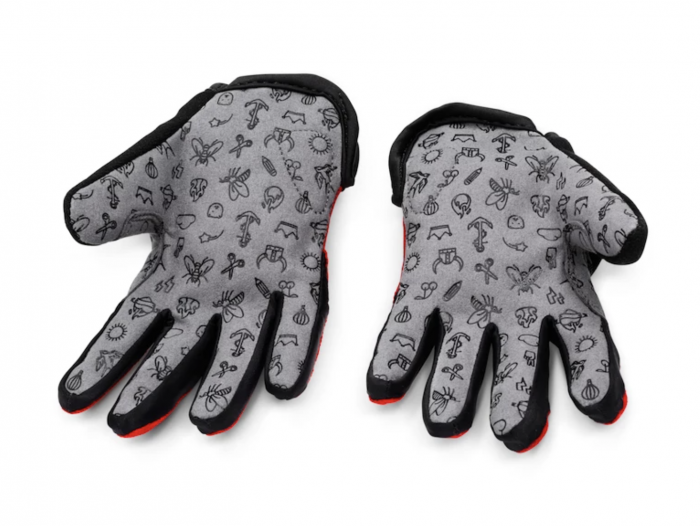 Woom - manusi ciclism copii tens bike gloves - rosu, marimea 6 [2]