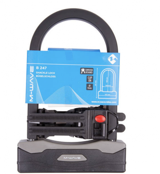 Antifurt Cadru U-Lock M-Wave "B 247" [2]