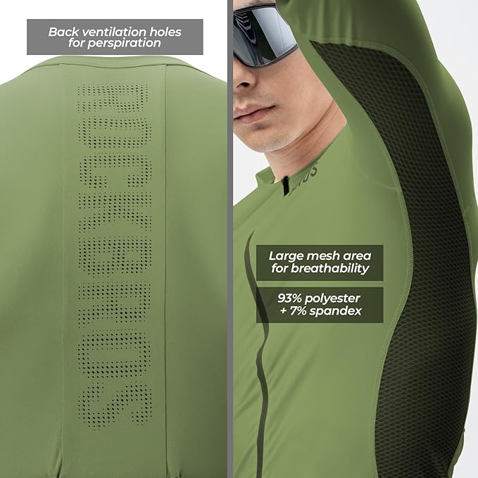 Bluza ciclism Rockbros, verde, M INTL [2]