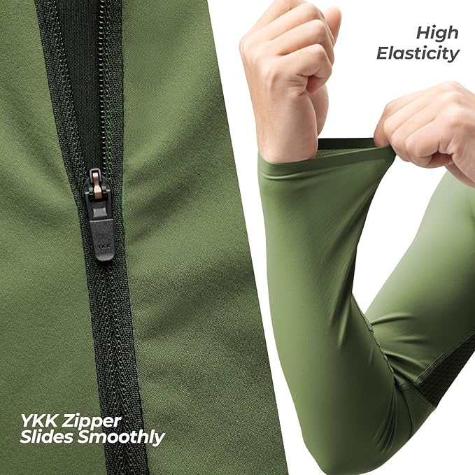 Bluza ciclism Rockbros, verde, M INTL [4]