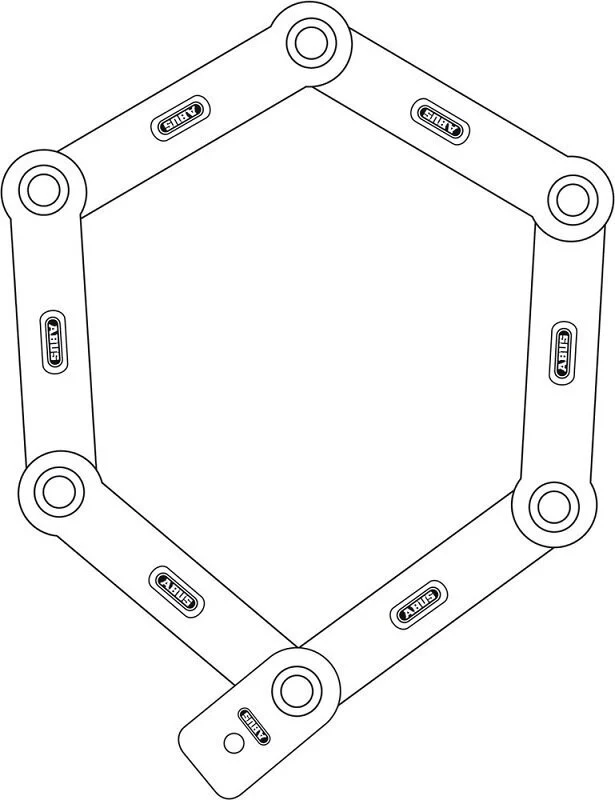 Abus Bordo uGrip 5700C/80 SH Lime 80 cm [3]