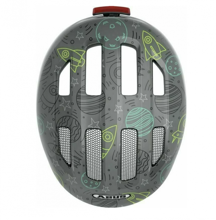 Abus Smiley 3.0 LED Grey Space S Cască bicicletă copii ( 45-50 cm) [4]