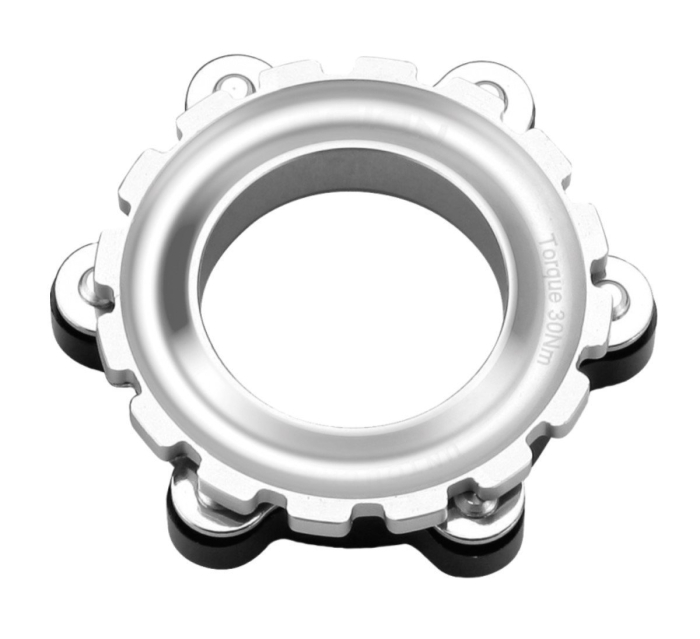 Adaptor Centerlock Kross 15 mm silver [1]